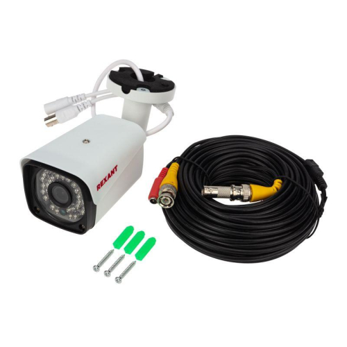 Комплект видеонаблюдения 4 наружные камеры AHD/2.0 Full HD Rexant 45-0520 фото 2