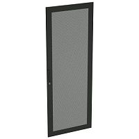 Дверь перфорированая для шкафов CQE 2000х600 RAL9005 DKC R5ITCPRMM2060B