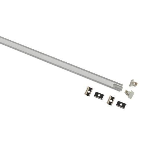 Комплект с врезным анодированным профилем 1209 12.4х9мм 2м Эра Б0062777 Комплект с врезным анодированным профилем 1209 12.4х9мм 2м Эра Б0062777