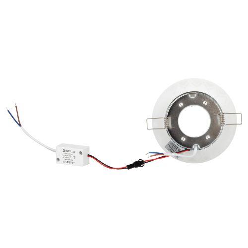 Светильник светодиодный точечный DK LD27 WH/WH GX53 декор со светодиод. подсветкой бел./бел. ЭРА Б0037388 фото 6 Светильник светодиодный точечный DK LD27 WH/WH GX53 декор со светодиод. подсветкой бел./бел. ЭРА Б0037388 фото 6