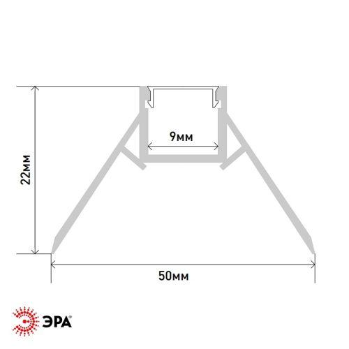 Комплект с анодированным профилем под штукатурку 5022 для внешнего угла 50х22мм 2.5м Эра Б0062867 фото 2 Комплект с анодированным профилем под штукатурку 5022 для внешнего угла 50х22мм 2.5м Эра Б0062867 фото 2