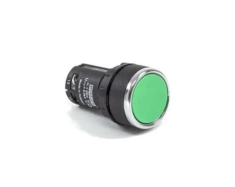 Кнопка нажимная моноблочная 22мм IP 40 2НЗ зел. EMAS MB202DY фото 2 Кнопка нажимная моноблочная 22мм IP 40 2НЗ зел. EMAS MB202DY фото 2
