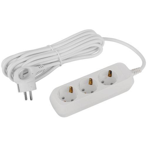 Удлинитель 3х5м с заземл. ПВС 3х1 UDL-16-350-E Greenline Эра Б0065045 Удлинитель 3х5м с заземл. ПВС 3х1 UDL-16-350-E Greenline Эра Б0065045