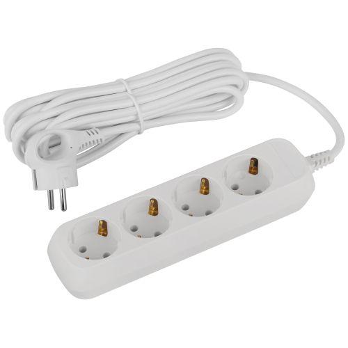 Удлинитель 4х5м с заземл. ПВС 3х1 UDL-16-450-E Greenline Эра Б0065062 Удлинитель 4х5м с заземл. ПВС 3х1 UDL-16-450-E Greenline Эра Б0065062