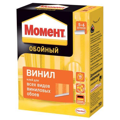 Клей обойный Винил 200г Момент Б0008052 Клей обойный Винил 200г Момент Б0008052