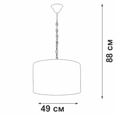 Люстра 6хE27 макс. 40Вт Vitaluce V4568-1/6 фото 2 Люстра 6хE27 макс. 40Вт Vitaluce V4568-1/6 фото 2