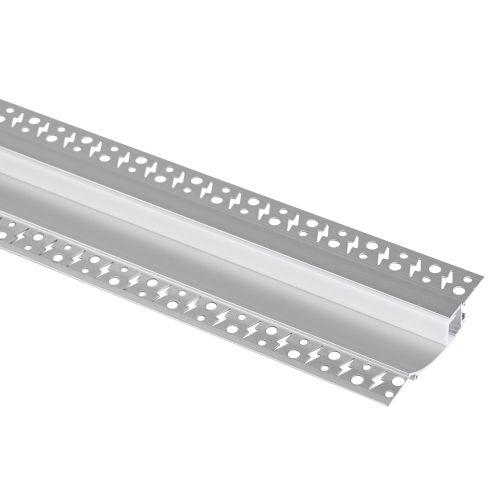 Комплект с анодированным профилем под штукатурку 9818 98х18.8мм 2.5м Эра Б0062845 фото 7 Комплект с анодированным профилем под штукатурку 9818 98х18.8мм 2.5м Эра Б0062845 фото 7