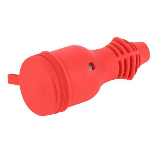 Розетка RX11-R-IP44 прямая с заземл. каучук красн. ЭРА Б0069326 фото 6 Розетка RX11-R-IP44 прямая с заземл. каучук красн. ЭРА Б0069326 фото 6