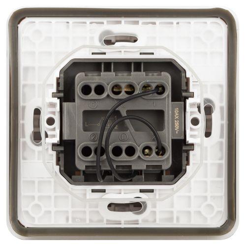 Переключатель Эксперт 11-1527-01 с подсветкой IP55 10АХ-250В СУ бел. Эра Б0063253 фото 3 Переключатель Эксперт 11-1527-01 с подсветкой IP55 10АХ-250В СУ бел. Эра Б0063253 фото 3