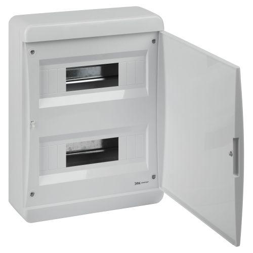 Корпус навесной COMFORT ЩРН-П-24 IP41 пластик. бел. Эра Б0067499 фото 3 Корпус навесной COMFORT ЩРН-П-24 IP41 пластик. бел. Эра Б0067499 фото 3