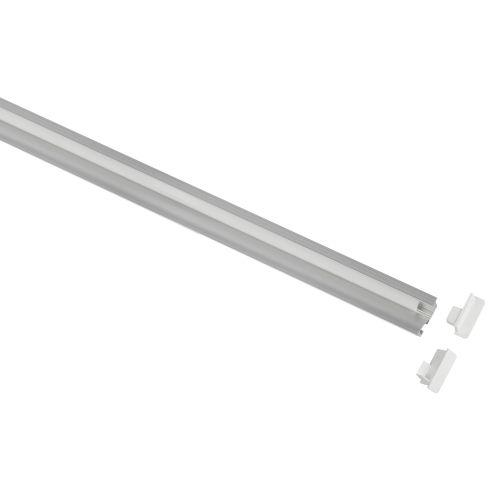 Комплект с врезным анодированным профилем 2309 23.5х9мм 2м Эра Б0062836 Комплект с врезным анодированным профилем 2309 23.5х9мм 2м Эра Б0062836