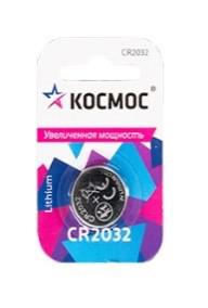 Элемент питания литиевый CR2032 СУПЕР МОЩНЫЙ 1хBL КОСМОС KOC2032PBL1 Элемент питания литиевый CR2032 СУПЕР МОЩНЫЙ 1хBL КОСМОС KOC2032PBL1