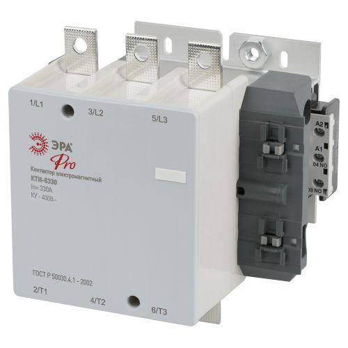 Контактор КТИ-5330 PRO KKT50-330-400-10-E 330А 400В/АС3 Эра Б0054931 Контактор КТИ-5330 PRO KKT50-330-400-10-E 330А 400В/АС3 Эра Б0054931