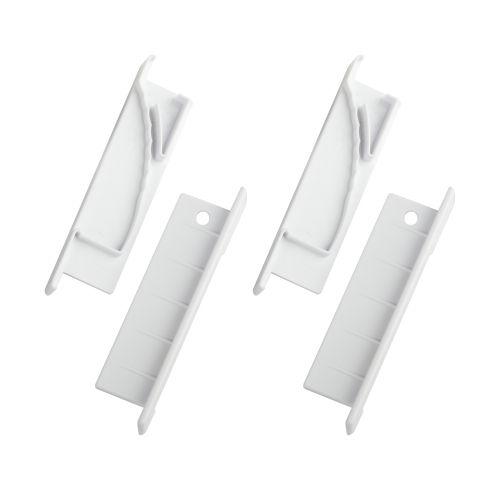 Набор заглушек 6814-3 для профиля 6814 2шт глухие 2шт с отверстием Эра Б0062787 Набор заглушек 6814-3 для профиля 6814 2шт глухие 2шт с отверстием Эра Б0062787