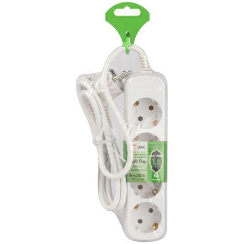 Удлинитель 4х1.5м с заземл. ПВС 3х1 UDL-16-415-E Greenline Эра Б0065081 фото 2 Удлинитель 4х1.5м с заземл. ПВС 3х1 UDL-16-415-E Greenline Эра Б0065081 фото 2