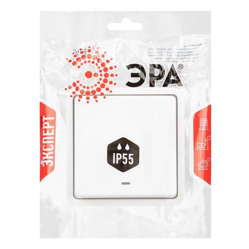 Переключатель Эксперт 11-1527-01 с подсветкой IP55 10АХ-250В СУ бел. Эра Б0063253 фото 2 Переключатель Эксперт 11-1527-01 с подсветкой IP55 10АХ-250В СУ бел. Эра Б0063253 фото 2