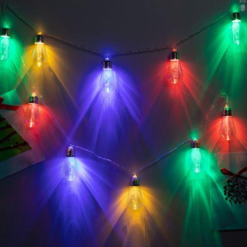 Гирлянда светодиодная "Нить С Новым Годом" 3м 10LED мультиколор IP20 ENIN-16MЭра Б0060415 фото 7 Гирлянда светодиодная "Нить С Новым Годом" 3м 10LED мультиколор IP20 ENIN-16MЭра Б0060415 фото 7