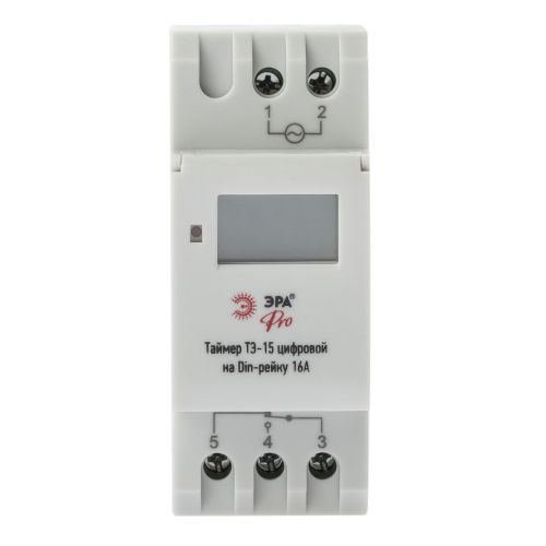 Таймер PRO NO-903-40 ТЭ-15 цифровой на Din-рейку 16А Эра Б0050656 фото 4 Таймер PRO NO-903-40 ТЭ-15 цифровой на Din-рейку 16А Эра Б0050656 фото 4
