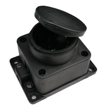 Розетка 1-м 16А IP44 с защ. крышкой настен. с заземл. каучук 9321 черн. IN HOME 4690612010250 Розетка 1-м 16А IP44 с защ. крышкой настен. с заземл. каучук 9321 черн. IN HOME 4690612010250