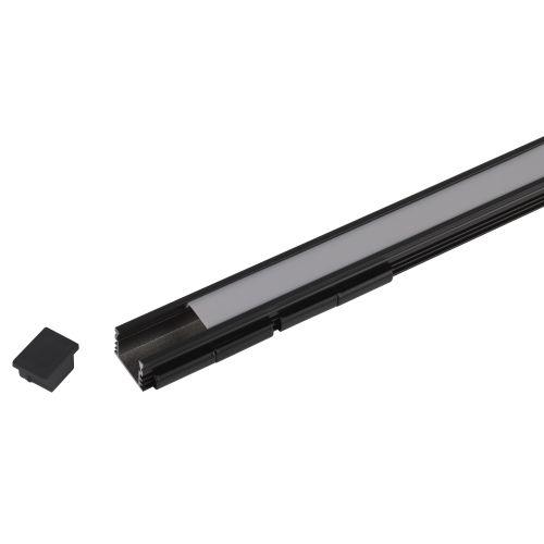 Комплект с накладным анодированным профилем 1612B 16х12мм. 2м САВ261 черн. Эра Б0062758 фото 5 Комплект с накладным анодированным профилем 1612B 16х12мм. 2м САВ261 черн. Эра Б0062758 фото 5