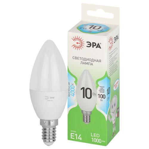 Лампа светодиодная GREEN LINE B35-10W-840-E14 GL 10Вт свеча 4000К яркий свет бел. E14 Эра Б0067093 Лампа светодиодная GREEN LINE B35-10W-840-E14 GL 10Вт свеча 4000К яркий свет бел. E14 Эра Б0067093
