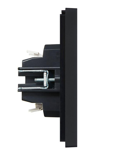 Выключатель перекрестный 1-кл. СП FORTE&PIANO 10А FP112 черн. IEK FP-V13-0-10-1-K02 фото 4