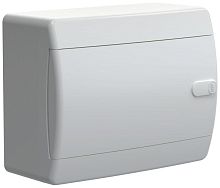 Корпус пластиковый ЩРН-П-8 IP41 бел. дверь UNION Compact IEK UIC-KP13-N-08-41-K01