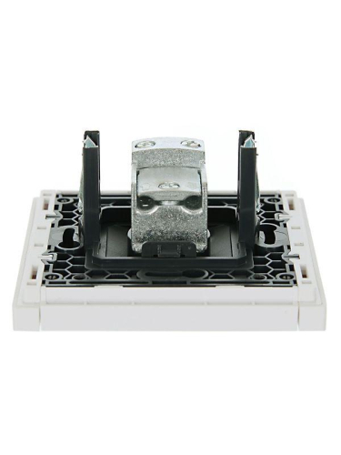 Розетка TV проходная FORTE&PIANO FP229 бел. IEK FP-A10-P-K01 фото 3