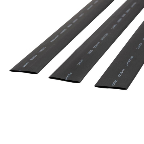 Трубка термоусадочная ТУТ нг 30.0/15.0 черн. 1м Rexant 23-0006 фото 3