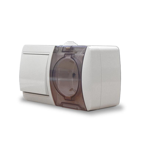 Блок ОП Клио 1-кл. выкл. 10А + розетка 1-м 16А 250В с заземл. с прозр. крышкой бел. Universal К2237 фото 2 Блок ОП Клио 1-кл. выкл. 10А + розетка 1-м 16А 250В с заземл. с прозр. крышкой бел. Universal К2237 фото 2