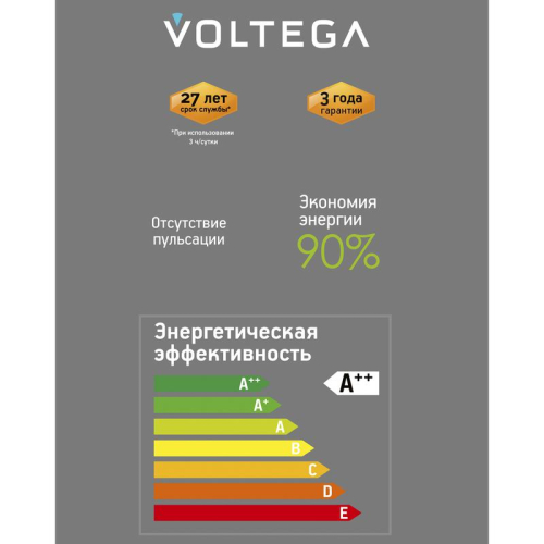 Лампа светодиодная Loft Led DP82293 4Вт 1800К E27 DIM Voltega 8566 фото 4
