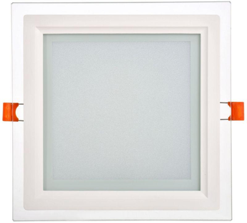 Светильник светодиодный ДВО 1625 18Вт 4000К IP20 встраив. со стекл. квадр. IEK LDVO0-1625-18-4000-K01