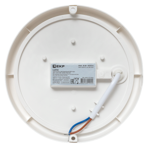 Светильник светодиодный ЖКХ ДПО-1004 15Вт 6500К IP65 круг LUMA EKF BKL-1004-R-15-6500 фото 7