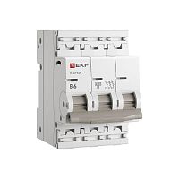 Выключатель автоматический модульный 3п B 6А 6кА ВА 47-63N PROxima EKF M636306B