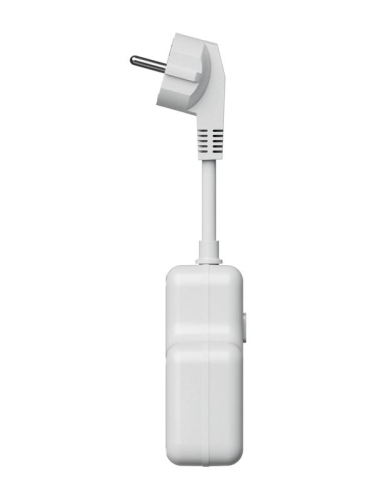 Удлинитель с сетевым фильтром 3х0.3м 10А 2USB + 1USBC 2500Вт ПВС 3х1 компакт бел. КОСМОС FRKsm0.3m-3g(W)USB фото 3