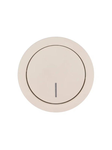 Выключатель 1-кл. СП OSEN 10А IP20 с подсветкой механизм сл. кость LEZARD 743-9088-111 фото 3