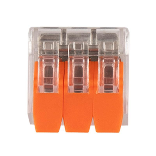 Клемма монтажная рычажного соединения PTC-3P 221-413 450В 32А 0.14-4.0кв.мм JazzWay 5050914 фото 3