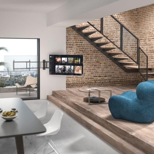 Кронштейн для телевизора 32"-75" дюймов моторизированный Profi Rexant 38-0385 фото 9