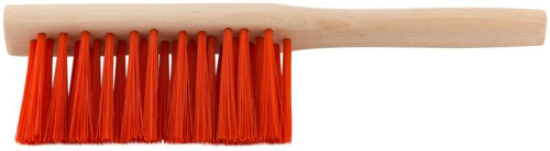 Щетка-сметка искусств. щетина деревянная ручка 3-х рядная 280мм КУРС 68031 фото 2
