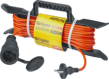 Удлинитель на рамке 10м без заземл. 93 919 NPE-F-10-X-2x0.75 NAVIGATOR 93919