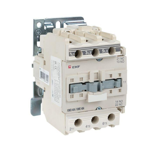 Контактор КМЭ 40А кат. 195.5-253В AC 1НО+1НЗ EKF ctr-s-40-220 фото 4