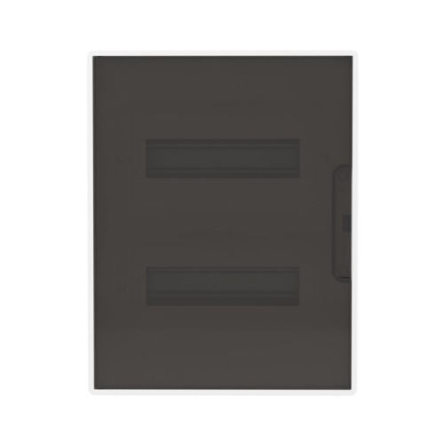 Щиток встраиваемый Фрейм (FRAME) 24мод с тонированной дверцей с 4 шинами PEN (2шт на 8 отверст. и 2шт на 6 отверст.) бел. DKC F24B1WD фото 2 Щиток встраиваемый Фрейм (FRAME) 24мод с тонированной дверцей с 4 шинами PEN (2шт на 8 отверст. и 2шт на 6 отверст.) бел. DKC F24B1WD фото 2