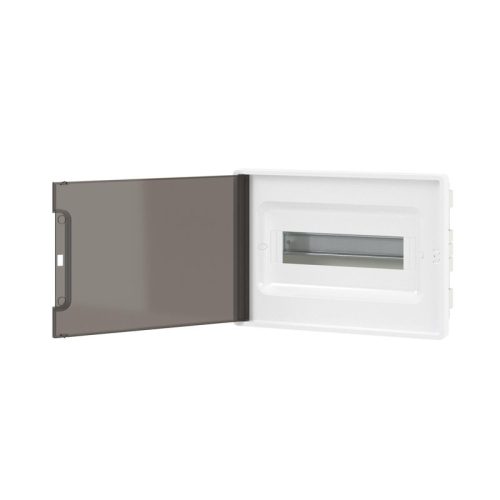 Щиток встраиваемый Фрейм (FRAME) 12мод с тонированной дверцей с 2 шинами PEN на 6 и 8 отверст. бел. DKC F12B1WD фото 3 Щиток встраиваемый Фрейм (FRAME) 12мод с тонированной дверцей с 2 шинами PEN на 6 и 8 отверст. бел. DKC F12B1WD фото 3