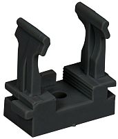 Держатель для гофрированных труб под монтажн. пистолет CFM20 черн. ELASTA IEK ET-TA10D-CFM-020-K02-100