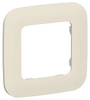 Рамка 1-м СП FLITE РУ-1-А-ФлСл сливочный IEK FI-M12-31-20-K86