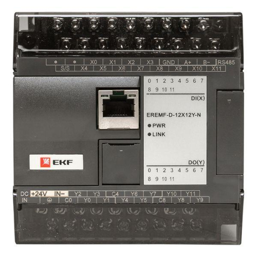 Модуль дискретного ввода/вывода EREMF 12/12 N PRO-Logic EKF EREMF-D-12X12Y-N фото 2