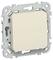 Выключатель проходной 1-кл. СП FLITE ВС61-1-0-ФлСл 10А механизм сливочный IEK FI-V12-0-10-1-K86