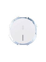 Выключатель проходной 1-кл. СП OSEN 10А IP20 с подсветкой механизм бел. LEZARD 743-0288-114