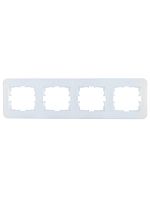 Рамка 4-м ASTI горизонт. бел. LEZARD 7081-0200-149