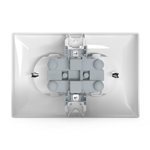Розетка 2-м СП AVA 16А IP20 с заземл. защ. шторки в сборе бел. TOKOV ELECTRIC TKL-AV-R2FZSF-C01 фото 5